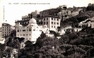 Alger - Jardin Marengo et Haute-Ville